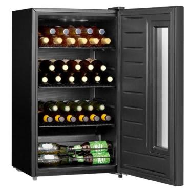 Imagem de Cervejeira Midea 82 litros MDRX150 Preta Frost Free 5 Modos Exclusivos