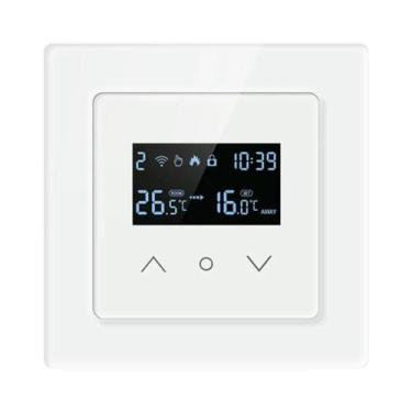 Imagem de Controlador De Termostato Inteligente WiFi Para Aquecimento De Piso El