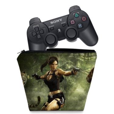 Imagem de Capa Compatível Ps3 Controle Case - Tomb Raider - Pop Arte Skins
