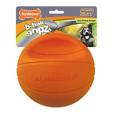 Imagem de Nylabone Power Play Dog Basquete B-Ball Gripz Basquete Grande (1 unidade)