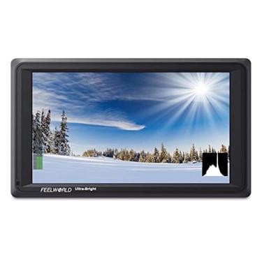 Imagem de FEELWORLD FW279S 7 polegadas 2200 nit Ultra Bright Daylight Viewable Camera Field Monitor 1920X1200 SDI 4K Saída de entrada HDMI