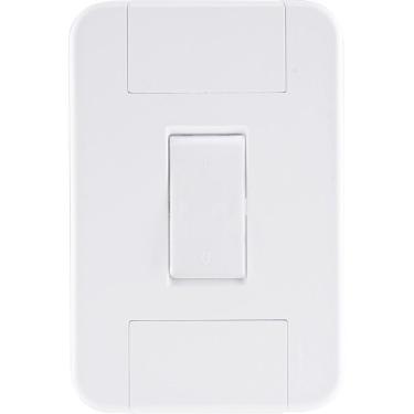 Imagem de Conjunto 4x2 com 1 Interruptor Bipolar Simples 10 A 250 V Tramontina Tablet Branco Tramontina
