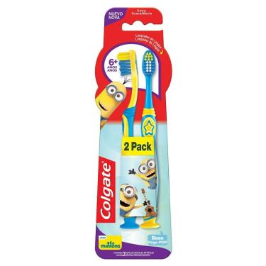 Imagem de Escova Dental Colgate Smiles Minions 6+ Anos 2 Unidades