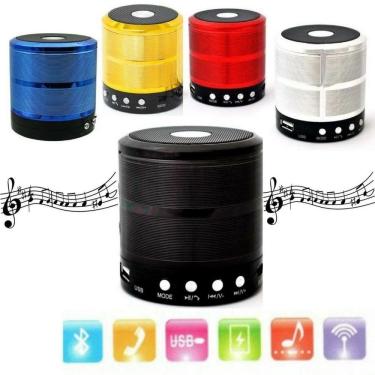 Imagem de Caixa De Som Bluetooth Recarregável Mini Speaker Portátil