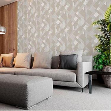 Imagem de Papel de Parede Atemporal Geométrico Espanso 3807 - Rolo: 10m x 52cm