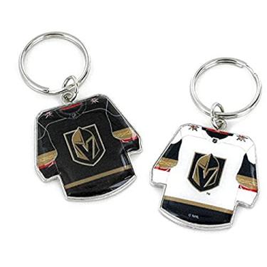 Imagem de Chaveiro de jérsei reversível NHL Vegas Golden Knights Home/Away