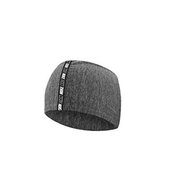 Imagem de Nike Faixa de cabeça larga feminina seca tamanho único cinza escuro mesclado