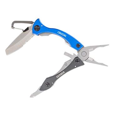 Imagem de Gerber Gear Multiferramenta Gerber Crucial – Azul Com Clipe De Bolso [31-002951]