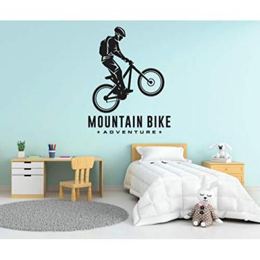 Imagem de Adesivo de Parede Mountain Bike tamanho 50cm x 65cm
