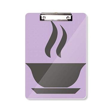 Imagem de Hot Tea China Padrão Prancheta Pasta Bloco de Escrita Placa de Apoio A4