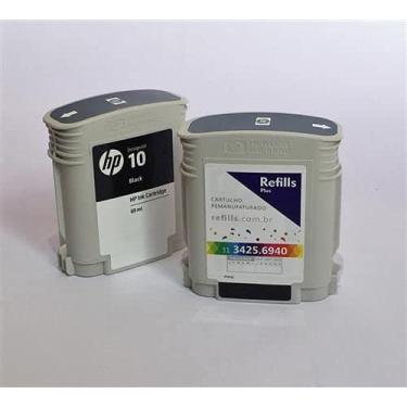 Imagem de Cartucho Remanufaturado HP 10 Black (C4844A)