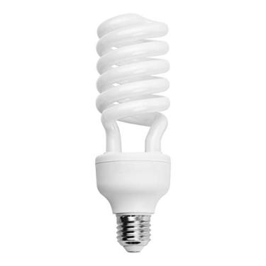 Imagem de Domary Lâmpada fluorescente espiral 45W 5500K luz diurna E27 soquete de economia de energia para fotografia de estúdio vídeo 220V