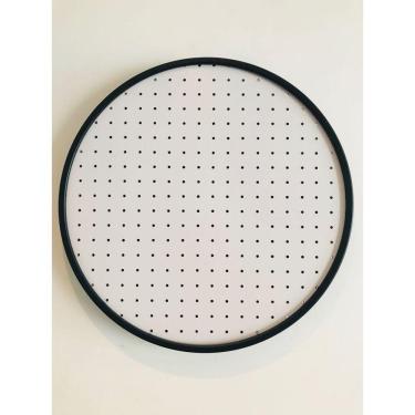 Imagem de Pegboard Round Preto Fundo Branco 50 cm Redondo