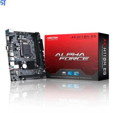 Imagem de Arktek Ak-H110M Eg / Lga1151 / Intel H110 / Micro Atx / Ddr4