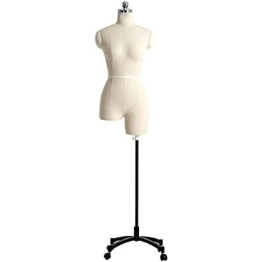 Imagem de Manequim Manequim Feminino Torso, Busto Manequim Alfaiate, Manequins Costureiras Para Costurar Roupas Meninas, Presente Para Iniciantes E Designers, Altura Ajustável, 6 Tamanhos,Código 82,Construc