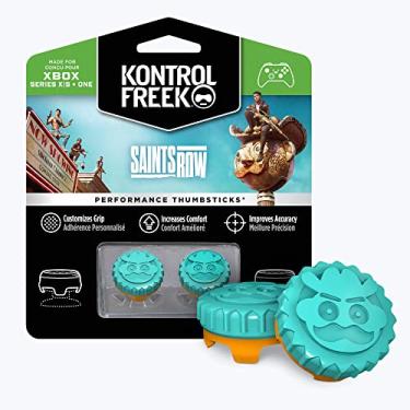Imagem de KontrolFreek Saints Row Performance Thumbsticks for Xbox One and Xbox Series X | 2 Mid-Rise, Hybrid