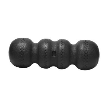 Imagem de YIJU Massagem muscular profunda, rolo de espuma de ioga, treino fitness, leve, bola de massagem, ferramenta massageadora para alongamento de costas, preto