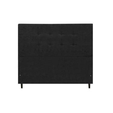 Imagem de Cabeceira Barcelona 1,93 preto king decoração super luxo linha quartos sofisticados - J...