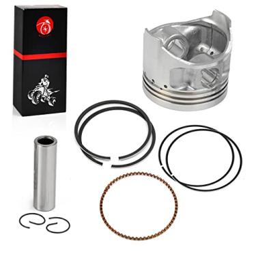 Imagem de Kit de pistão e anel de pistão para motor de 285cc a 4 tempos com diâmetro padrão Para YAMAHA Carrinho de golfe G2 G5 G8 G9 1985-1995 G11 1993 1994 J38-11610-00 J38-11631-01