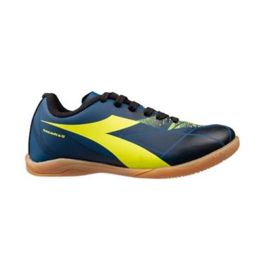 Imagem de Diadora, Chuteira Diadora Infantil Squadra II Futsal Cor:Azul;Tamanho:36