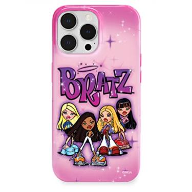 Imagem de VELVET CAVIAR Capa Bratz para iPhone 14 Pro Max - Compatível com MagSafe - Testado contra quedas de 3 metros - Rosa, Airbrush Angels