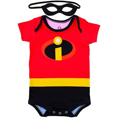 Imagem de Body Fantasia Bebê Estampado Os Incríveis - Isabb (GG - 8 A 12 MESES)