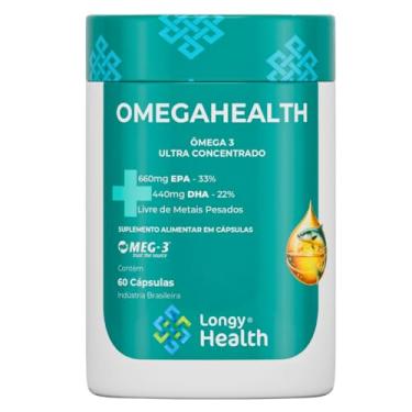 Imagem de Ômega 3 Ultra Concentrado Epa/Dha 60 Capsulas Omegahealth