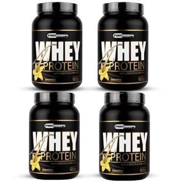 Imagem de Combo 4 Unidades - Whey 4 Protein 900g - Pro Corps (900g, Baunilha)