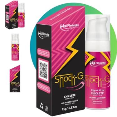 Imagem de Gel Excitante Eletrizante Vibrador Líquido de Alta Potência Oral Shock-G Chiclete - 15g, La Pimienta