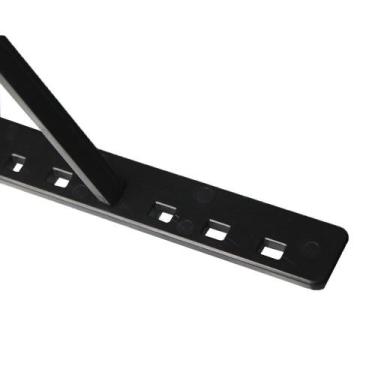 Imagem de Suporte base para notebook tablet preto ergonomico dobrável e ajustáve