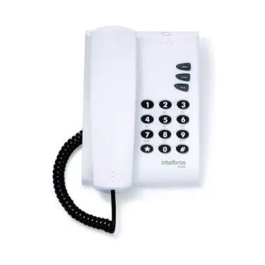 Imagem de Telefone com Fio de Mesa Pleno Cinza Ártico - INTELBRAS, Cinza