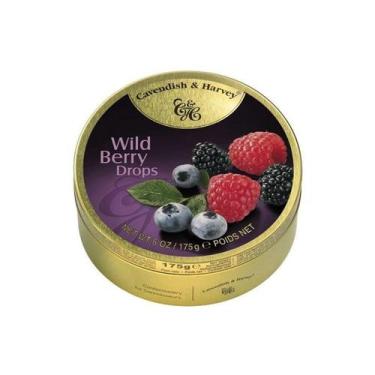 Imagem de Balas Frutas Silvestres Wild Berry Drops Cavendish & Harvey