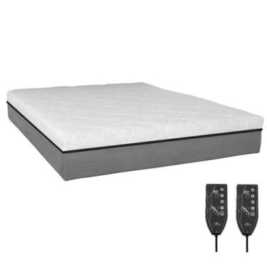 Imagem de Colchão Magnético Massageador - Eco Premium - Eco New, Cinza, King