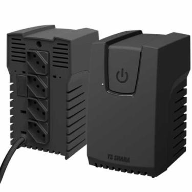 Imagem de Estabilizador TS Shara PowerEst Bivolt 300VA - 9101, Preto, 115/220V