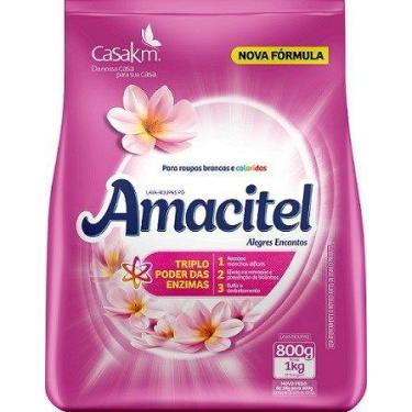 Imagem de Amacitel sabao em po alegres encantos 800g - casa km
