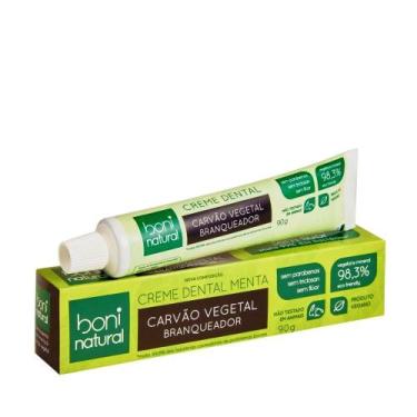 Imagem de Creme Dental Boni Vegano - B. Menta/Carvão - 90g - Boni Natural