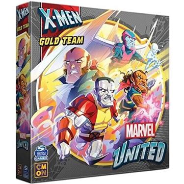 Imagem de CMON Marvel United X-Men Gold Team Expansion | Jogo de Estratégia de Mesa Cooperativo para 1-7 Jogadores | Idade Recomendada 14+ | Tempo Médio de Jogo 40 Minutos, Multicolor (MUN013)