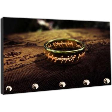 Imagem de Porta Chaves Cinema Senhor Dos Anéis Filmes Colecionadores - Vital Qua