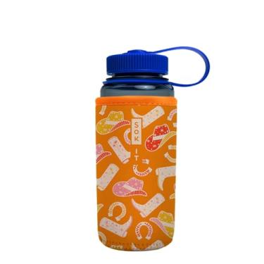 Imagem de Sok It BotlSok Capa de neoprene isolada para garrafa de água (Cowgirl Couture, serve para CamelBak ou Nalgene de 473 ml)