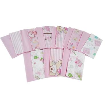 Imagem de Kit 6 Fronhas 100% Algodão Berço 28x40cm Travesseiro Bebê - Dugu, Femi