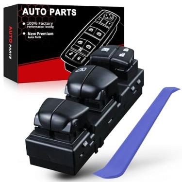 Imagem de AOTPAT Interruptor de janela Master Power serve para: Nissan Altima Pathfinder 2013 2014 2015 2016 2017 2018 interruptor de controle lateral do motorista número OE 254013TA5A, 25401-3KA0A, 254013TA5A