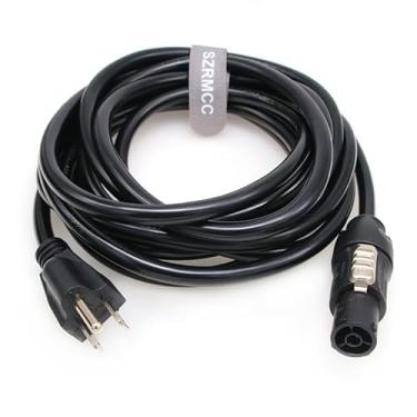 Imagem de SZRMCC Neutrik Cabo de alimentação para Aputure LS1200d Pro/ LS600D Pro/ 300X / 600XPro LED Light 16A 250V (4 m)
