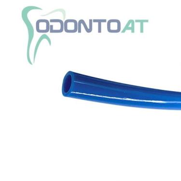 Imagem de Mangueira pneumática poliuretano tubo azul 8,0 mm - UNIVERSAL