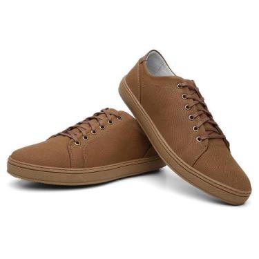 Imagem de Sapatênis Casual Masculino Cadarços Despojado Confortável - Bernatoni,