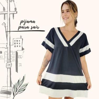Imagem de Pijama Camisola Feminino Homewear Revelação - Preguistê Pijamas, GG