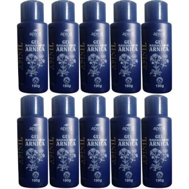 Imagem de Revenda Atacado 10 Gel Massageador Arnica 190g Apinil