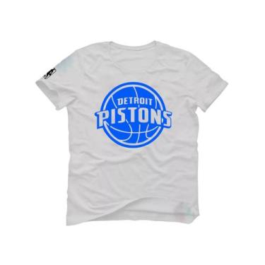 Imagem de Camiseta  Detroit Pistonss Basquete Derrick Rose Ben Wallace - Loja Wh