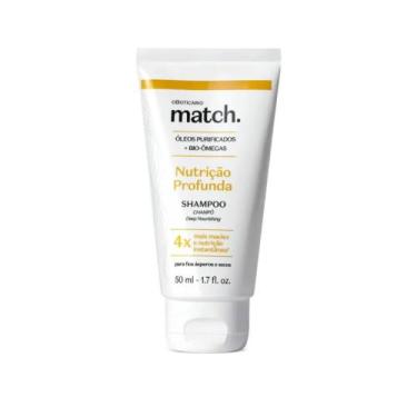 Imagem de Shampoo Match Nutrição Profunda 50ml - Boticário