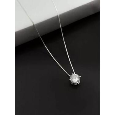 Imagem de Cordão Feminino Ponto de Luz - 100% Prata 950 - ToJoia18k, 60cm, 70cm