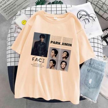 Imagem de Camiseta Face PJM - sneko, Creme, G blusinha